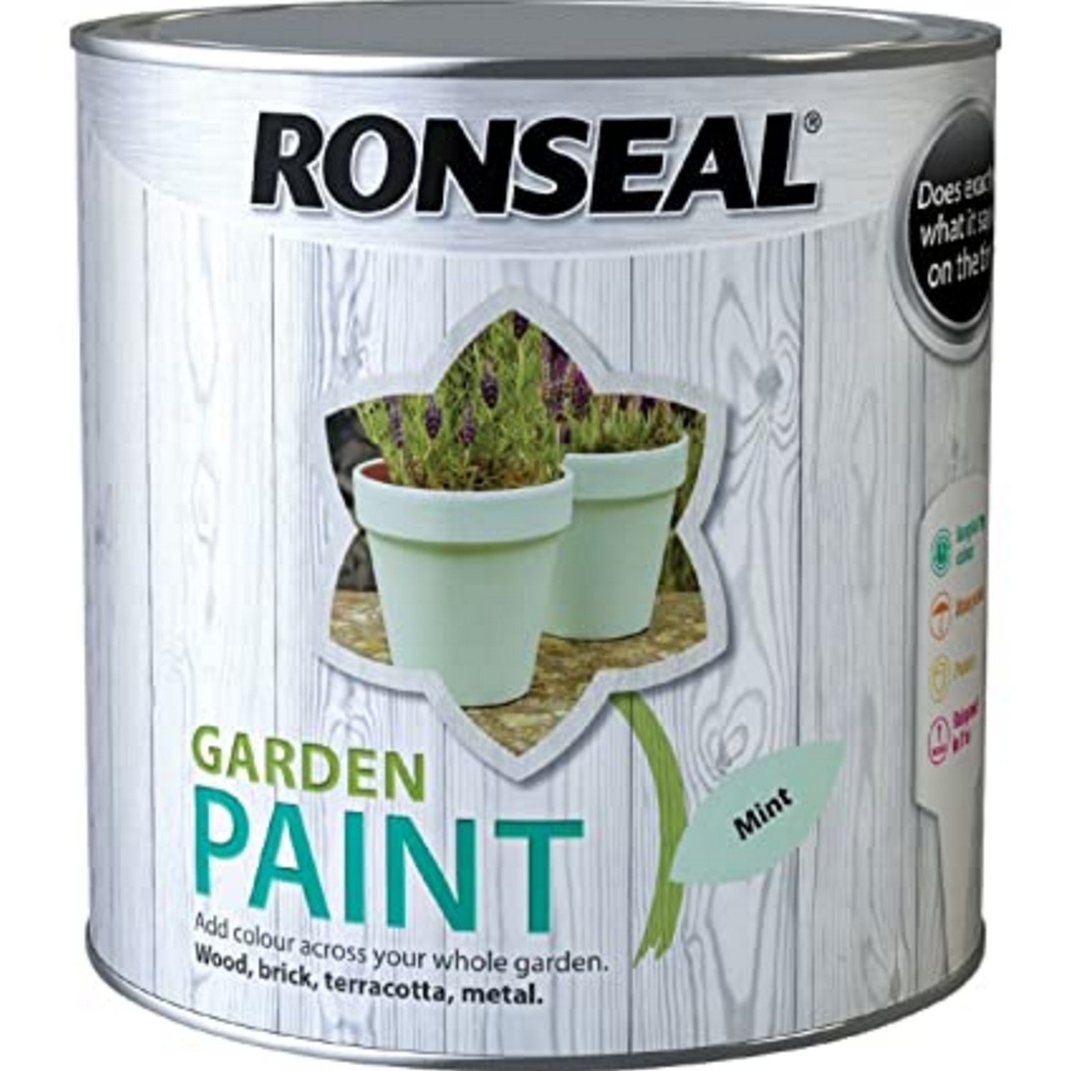 Ronseal Garden Paint Mint 750ml Groves Nurseries & Garden Centre