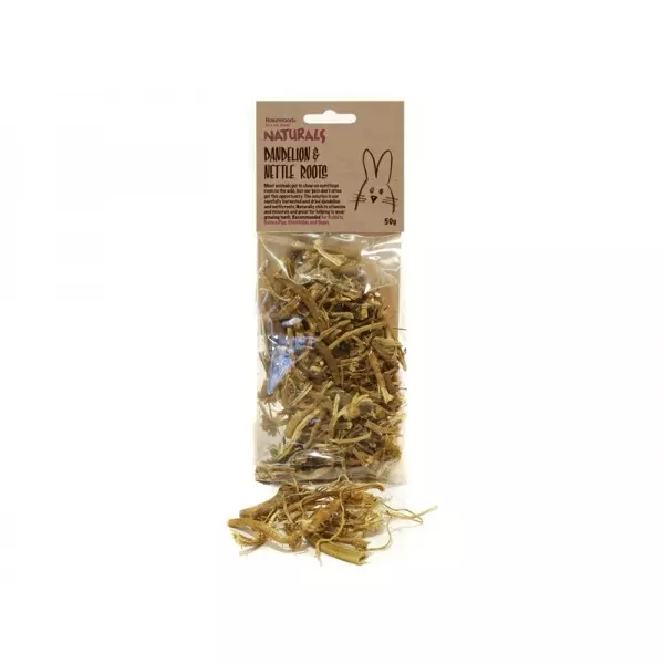 Rosewood Naturals Dandelion and Nettle Roots 50g