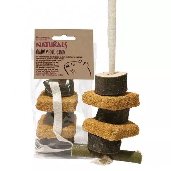 Rosewood Naturals Gnaw Stone Stack
