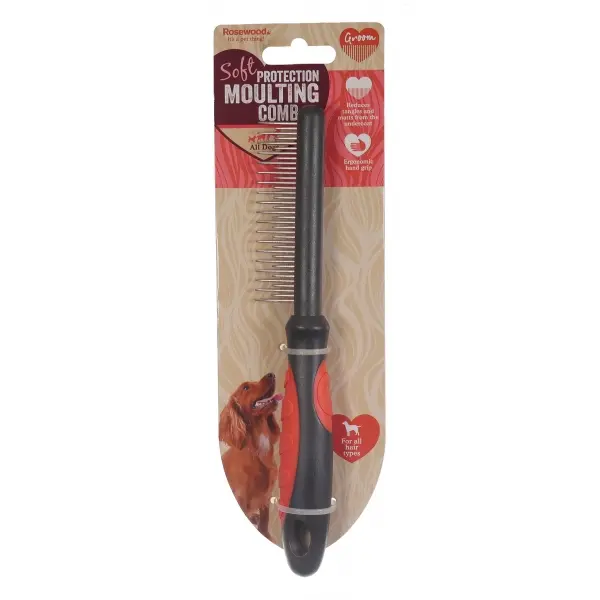 Rosewood Soft Protection Comb Moulting - image 1