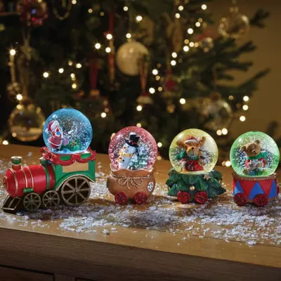Smart All Aboard! Santa's Express SnowSpheres - image 5