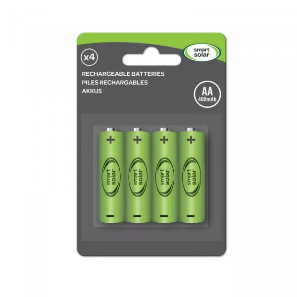 Smart Rechargeable AA Battery 4pk