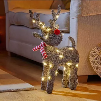 Smart Sparkly Rattan Cupid - image 1