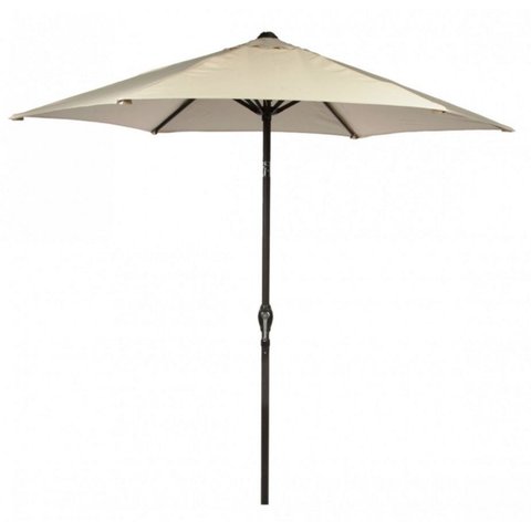 Soleil 2.2m Parasol Cream