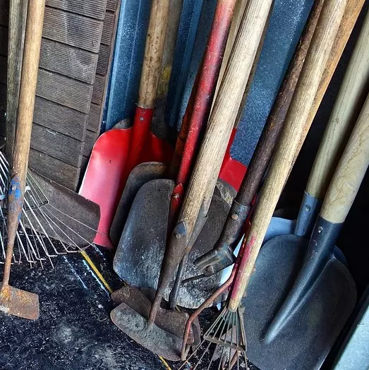 Spades, Shovels & Brushes