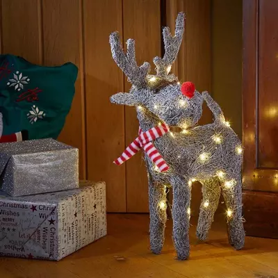 Smart Sparkly Rattan Blitzen - image 1