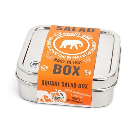Elephant Box Square Salad Box