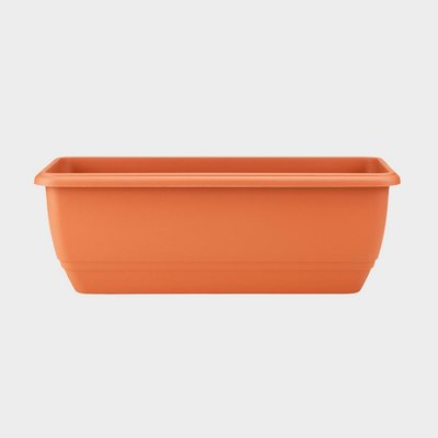 50cm Balconniere Trough Terracotta