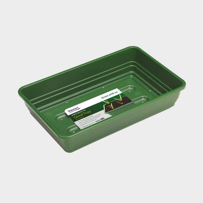 20cm Premium Extra Deep Seed Tray Dark Green