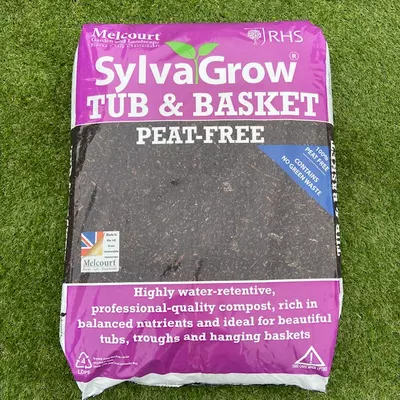 Sylvagrow Peat Free Tub & Basket 50ltr