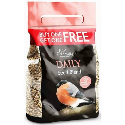 Tom Chambers - Daily Seed Blend 2kg BUY ONE GET ONE FREE