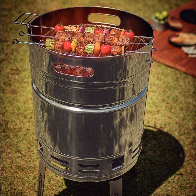 Tramontina Beer Barrel Barbecue Grill - image 4