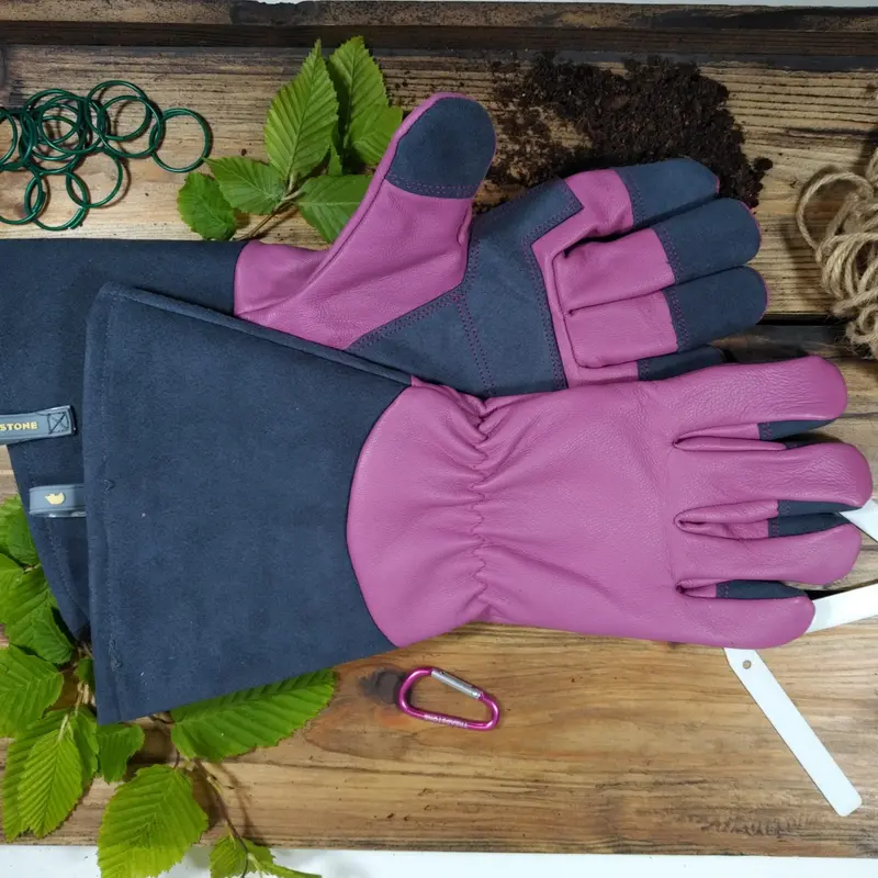 Treadstone Pruner Gloves Pink & Blue Medium - image 2