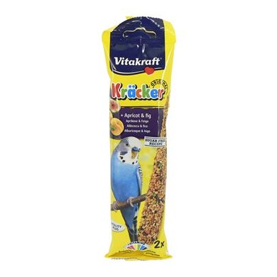 Vitakraft Kräcker Budgie Sticks Apricot & Fig 2pk