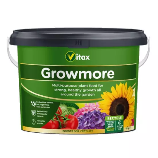 Vitax Growmore 10Kg