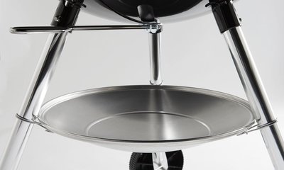 Removable, aluminium ash catcher