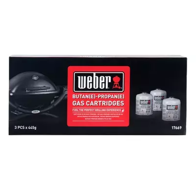 Weber Gas Canister Triple Pack - image 2