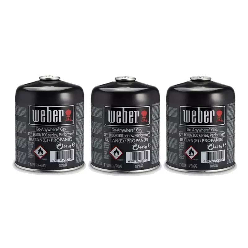 Weber Gas Canister Triple Pack - image 1