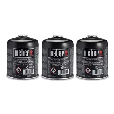 Weber Gas Canister Triple Pack - image 1