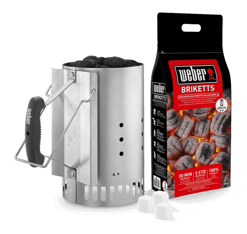 Weber Rapidfire Chimney Starter Set