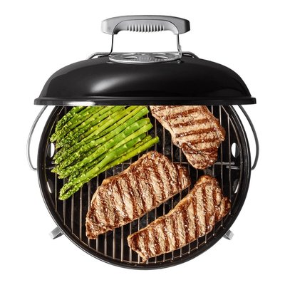 Weber Smokey Joe® Premium Charcoal Barbecue 37cm Slate Blue - image 4
