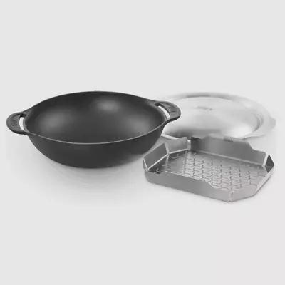 Weber Wok Set With Steaming Rack GBS - image 2