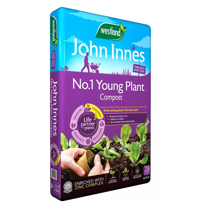 Westland John Innes Peat Free No.1 Young Plant Compost 28L