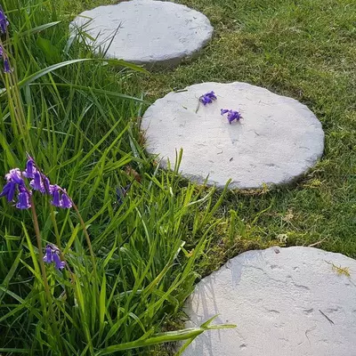 Westminster Traditional Round Stepping Stone Mature Cotswold 300mm - image 2