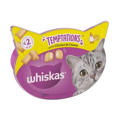 Whiskas Temptations Chicken & Cheese 60g