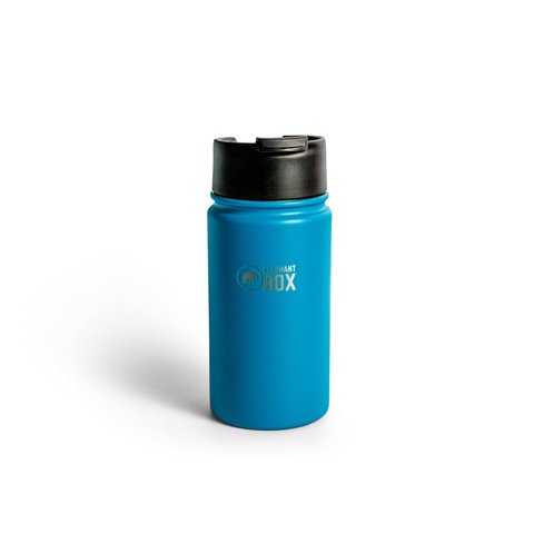 Elephant Box Wide Mouth Insulated Bottle 350ml Blue