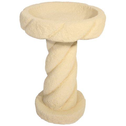 Spiral Bird Bath Cream