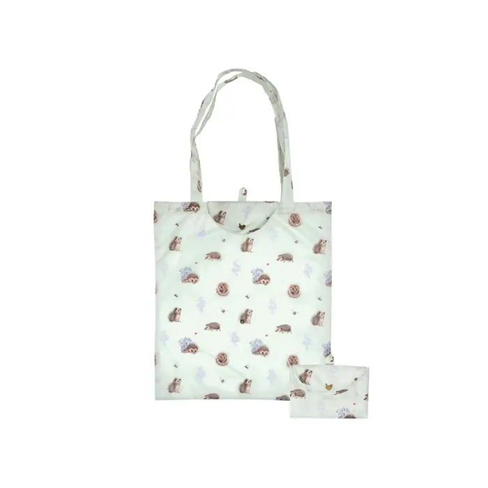 Wrendale Foldable Shopping Bag Hedgehog - Awakening - image 3