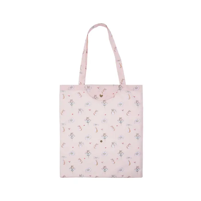 Wrendale Foldable Shopping Bag Mouse - Oops a Daisy - image 1