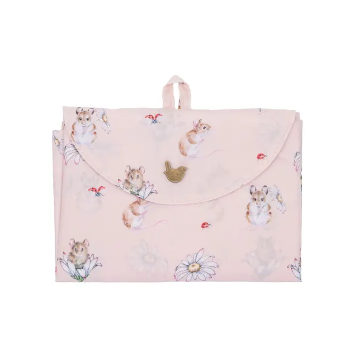 Wrendale Foldable Shopping Bag Mouse - Oops a Daisy - image 2