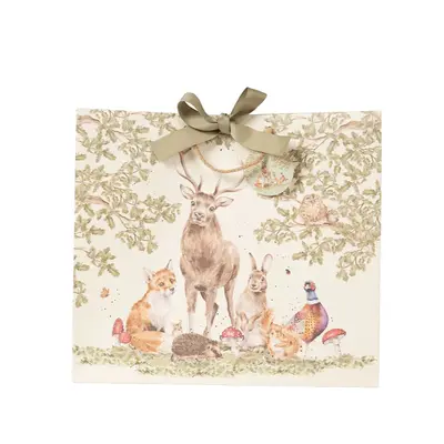 Wrendale Gift Bag Large - The Woodland Clearing