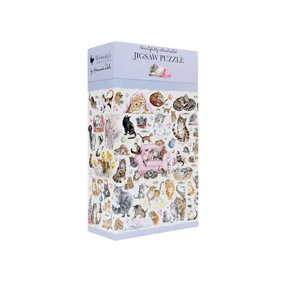 Wrendale Jigsaw Puzzle Cat - Feline Friends - image 1