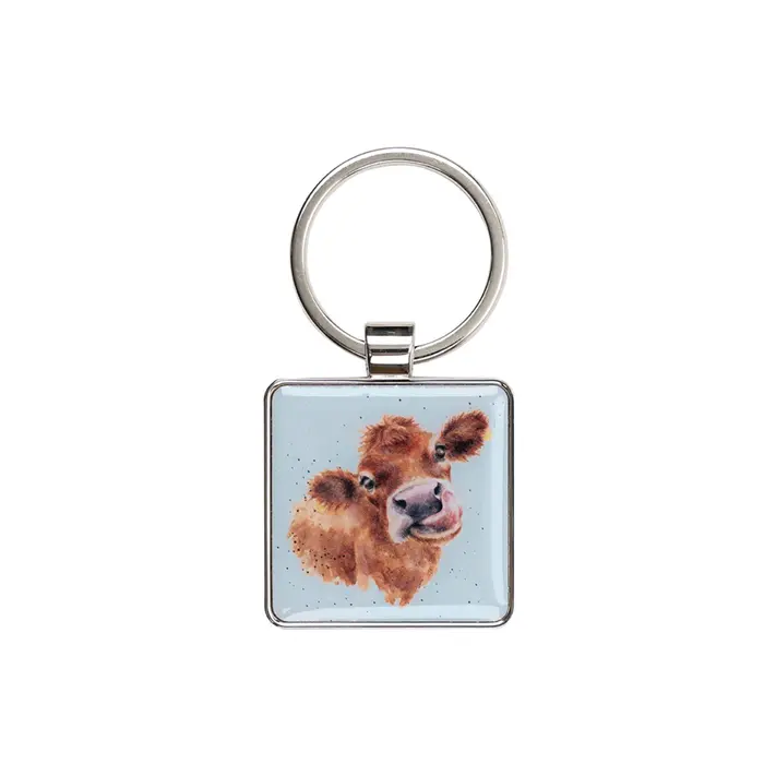 Wrendale Keyring Cow - Mooo - image 1