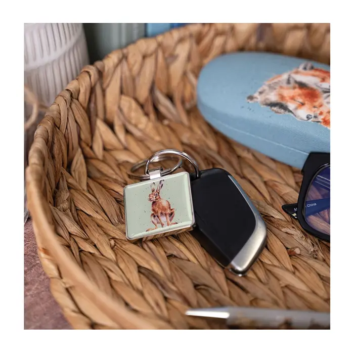 Wrendale Keyring Hare - Golden Hour - image 2