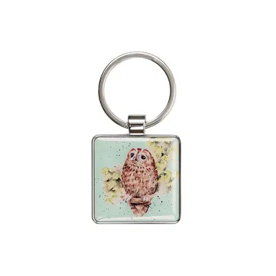 Wrendale Keyring Owl - Treetops - image 1
