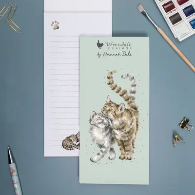 Wrendale Magnetic Shopping Pad Cat - Feline Good - image 2