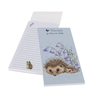 Wrendale Magnetic Shopping Pad Hedgehog - Love and Hedgehugs