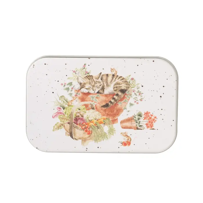 Wrendale Mini Tin Cat - Purrrfect Birthday - image 1