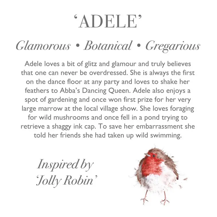 Wrendale Plush Adele Robin Junior - image 3