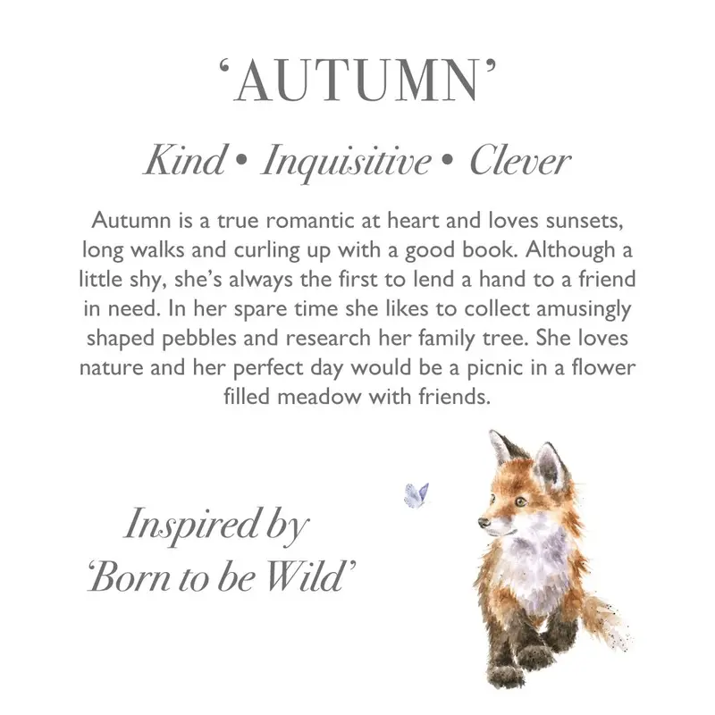 Wrendale Plush Autumn Fox Regular - image 3