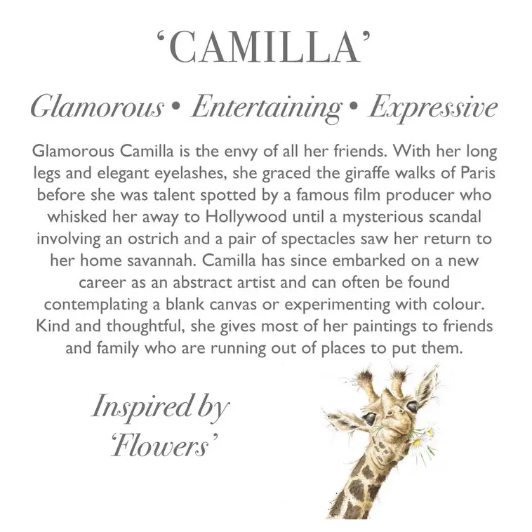 Wrendale Plush Camilla Giraffe Regular - image 3