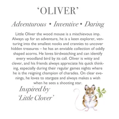 Wrendale Plush Oliver Mouse Junior - image 2