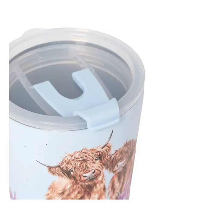 Wrendale Travel Cup Highland Cow - Gentle Giants - image 2