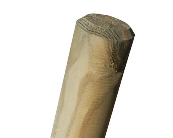 Round Post 2.40m x 75mm dia