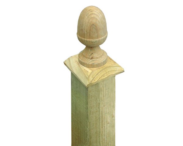 Acorn Finial  120mm x 65mm x 65mm