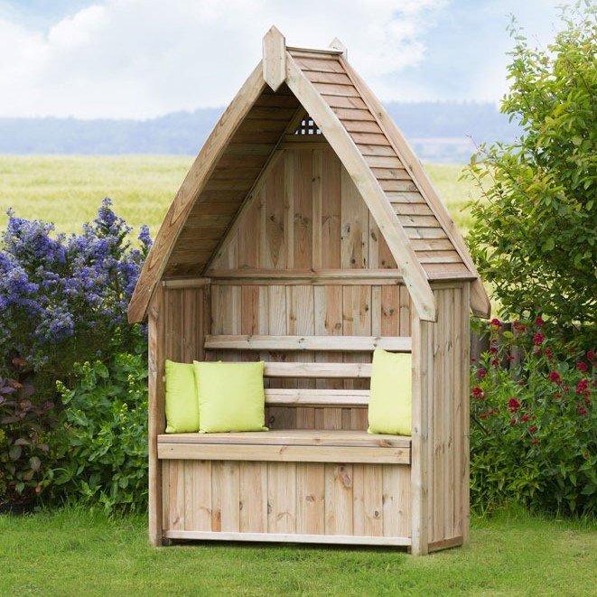 Zest Cheltenham Arbour With Storage Box